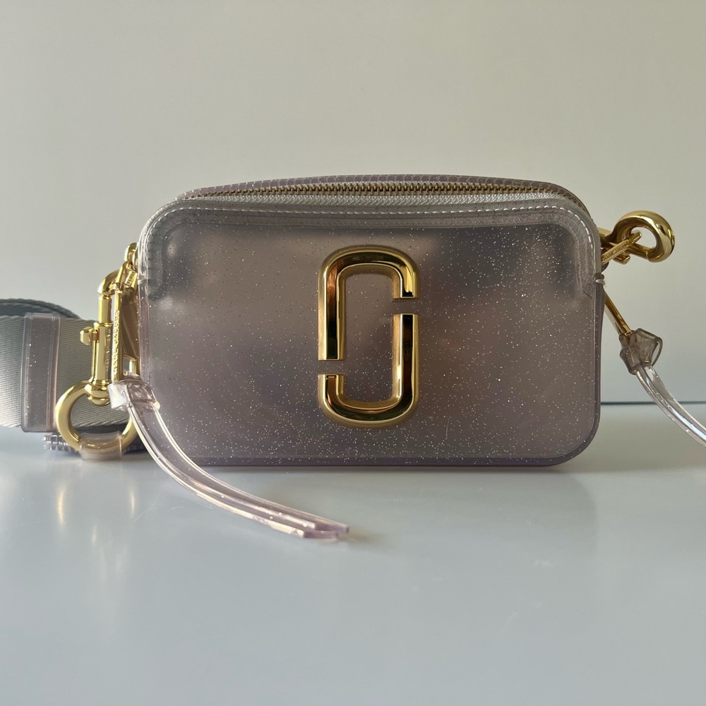 Marc Jacobs Snapshot Jelly Glitter Crossbody Bag